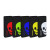 Турбо зажигалка Luxlite XHD 207 Black Rubber SP Scull